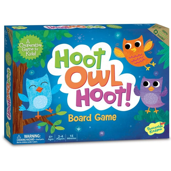 Peaceable Kingdom Hoot Owl Hoot Game | Cooperative Game | KidzInc Australia | Educational Toys Online