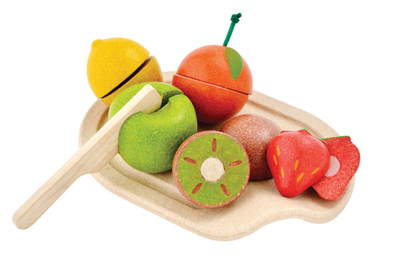Plan Toys - Assorted Fruit Set | KidzInc Australia | Online Educational Toy Store