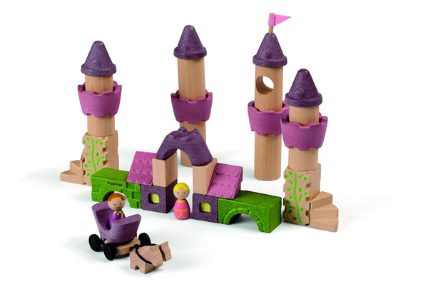 Plan Toys - Fairy Tale Blocks - 35 Pieces | KidzInc Australia | Online Educational Toy Store