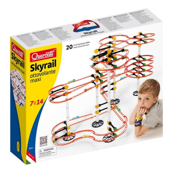Quercetti Skyrail Ottovolante Maxi Marble Run | KidzInc Australia