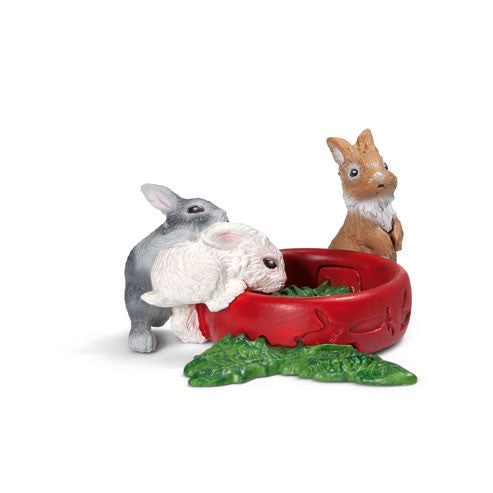 Schleich - Baby rabbits | KidzInc Australia | Online Educational Toy Store