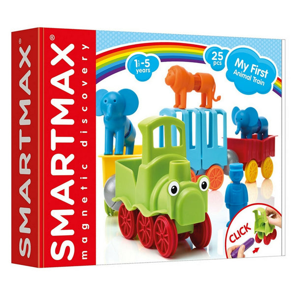 SmartMax Magnetic Discovery - My First Animal Train | KidzInc Australia | Online Educational Toy Store
