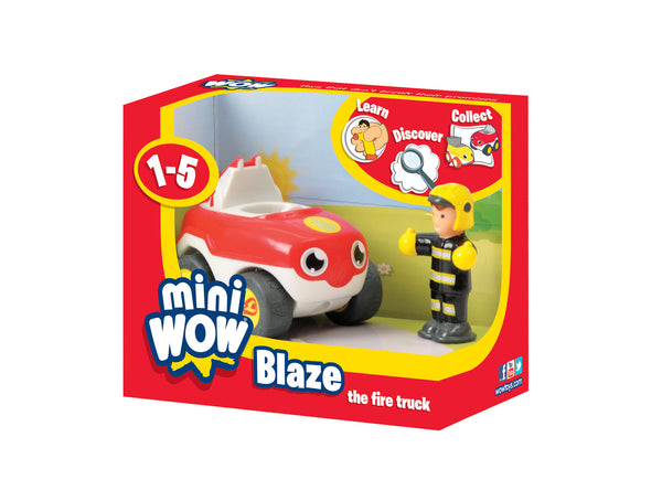 WOW Toys - Mini WOW - Blaze the Fire Buggy | KidzInc Australia | Online Educational Toy Store