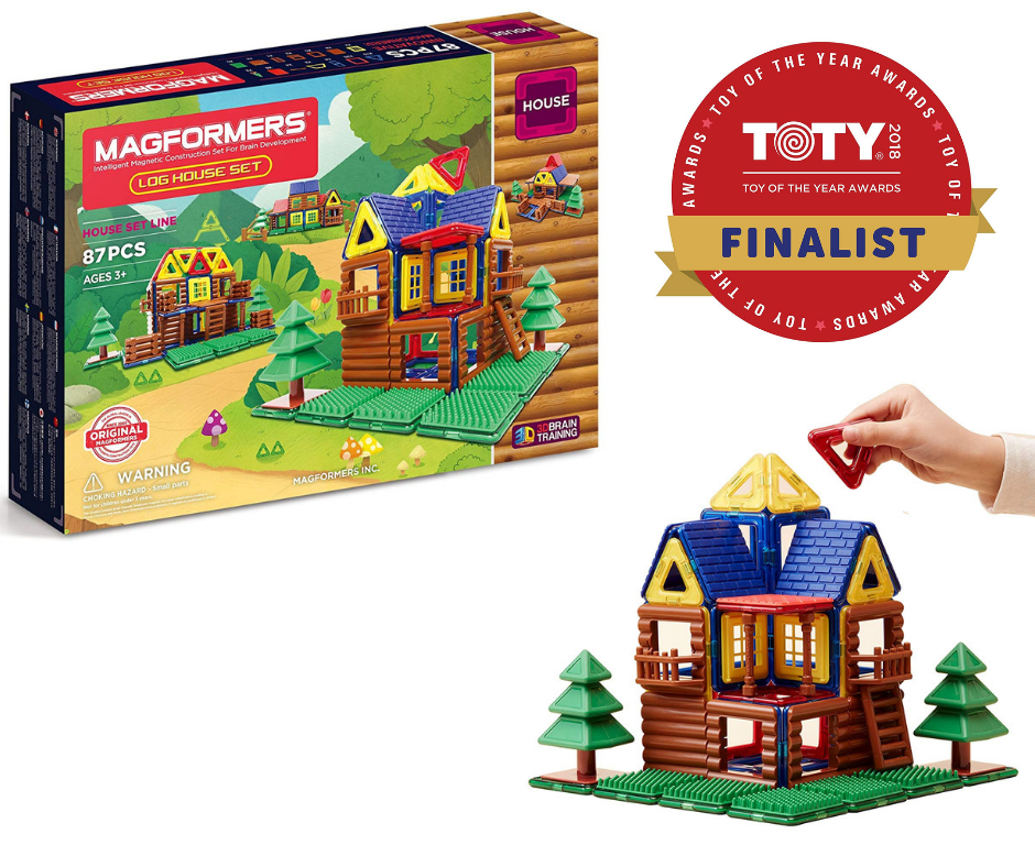 MAGFORMERS Build Up Set (House) 50 Pieces Magnetic Construction