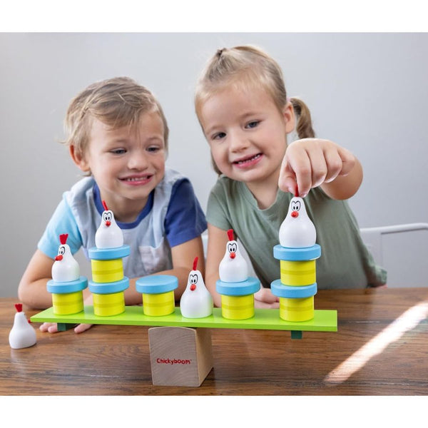 Blue Orange Games - ChickyBoom Balancing Game | KidzInc Australia | Online Educational Toy Store 3