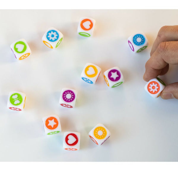 Contents of FLEXIQ Takamachi Dice Game | Fast Family Pattern Recognition Game