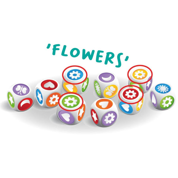 Example of how to play LEXIQ Takamachi Dice Game | Fast Family Pattern Recognition Game