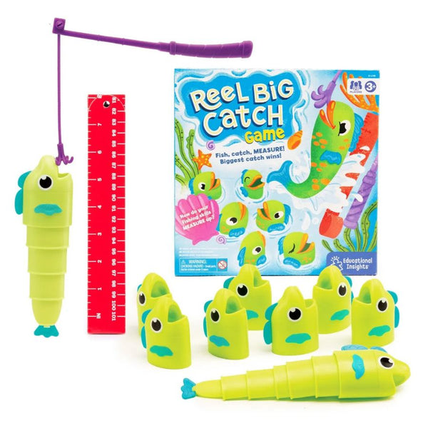 Learning Resources Reel Big Catch Fishing Game | Preschool Math Toy | KidzInc Australia