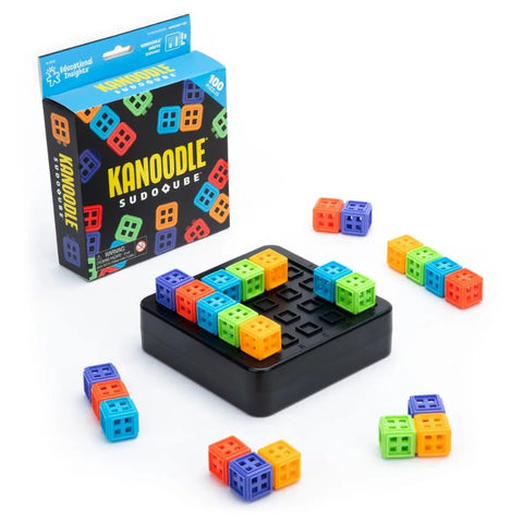 Kanoodle Sudo Qube | Sudoku-Style Brainteaser for Kids & Adults | KidzInc Australia