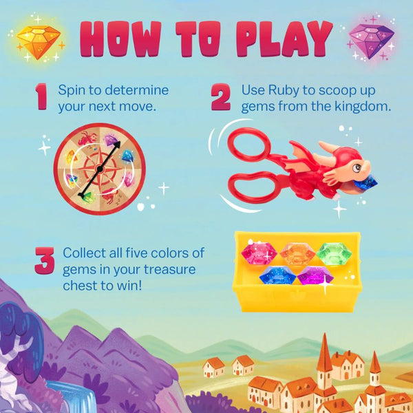 Educational Insights Ruby’s Gem Quest – Scissor Skills Game for Kids | KidzInc Australia 2
