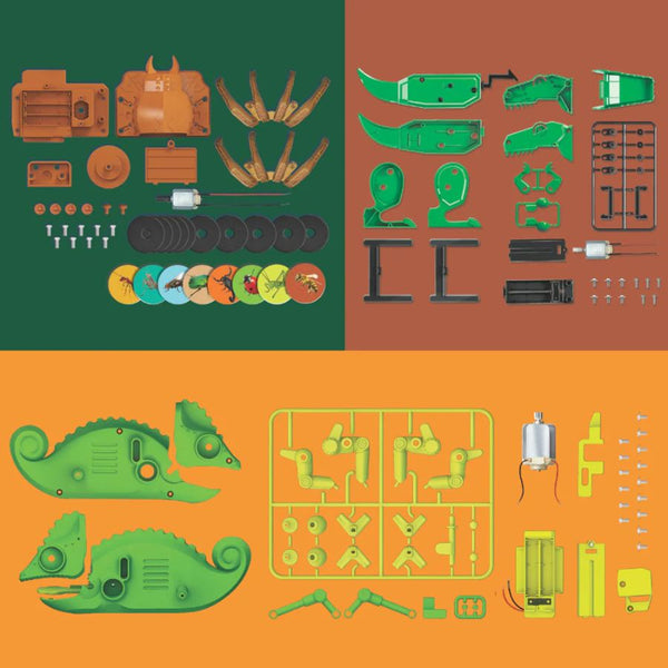 4M KidzLabs Mega 3-in-1 Robot Lab STEM Building Kit | KidzInc Australia 3