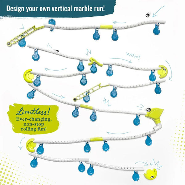 Thames & Kosmos Gecko Run Marble Run Starter Set – Build Anywhere | KidzInc Australia 6