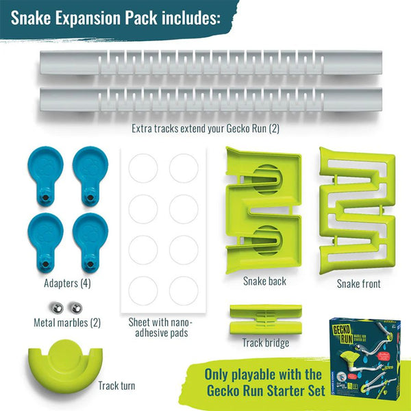 Thames & Kosmos Gecko Run Marble Run Snake Expansion Pack | KidzInc Australia 3