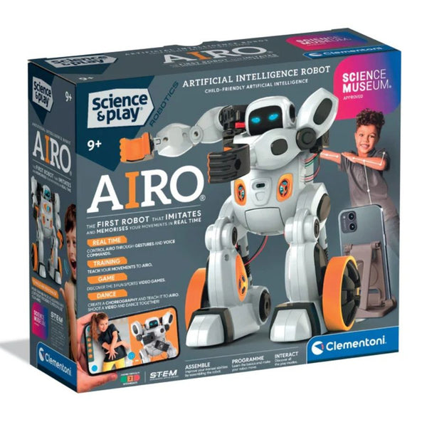 Clementoni AIRO Artificial Intelligence Robot | STEM Learning Toy | KidzInc Australia
