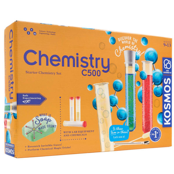 Thames & Kosmos Chemistry C500 Science Kit – 28 Fun Experiments | KidzInc Australia