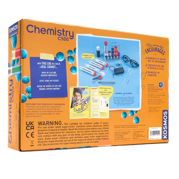 Thames & Kosmos Chemistry C500 Science Kit – 28 Fun Experiments | KidzInc Australia 5