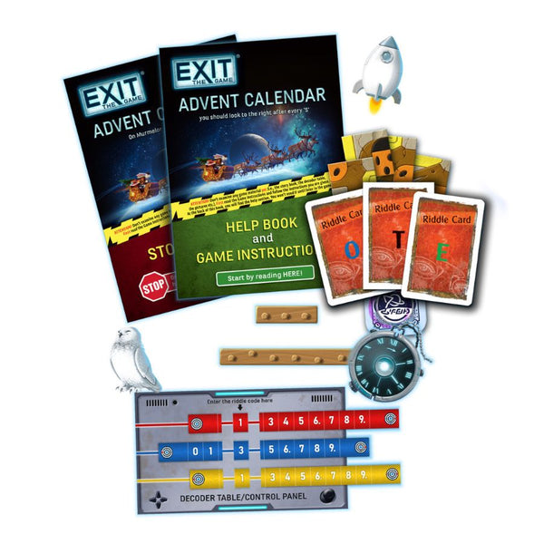 Thames & Kosmos EXIT The Game Advent Calendar The Intergalactic Race | KidzInc Australia 2