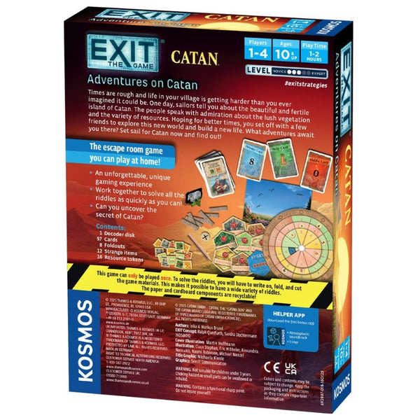 Thames & Kosmos EXIT The Game Adventures on Catan Escape Room at Home | KidzInc Australia 3