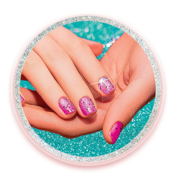 Clementoni Nail Lab Science Kit – Glow & Glitter | Creative STEAM Fun | KidzInc Australia 2