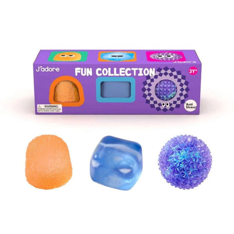 J’adore Squishy 3 Pack | Sensory Fidget Toys | Ages 3+ | KidzInc Australia