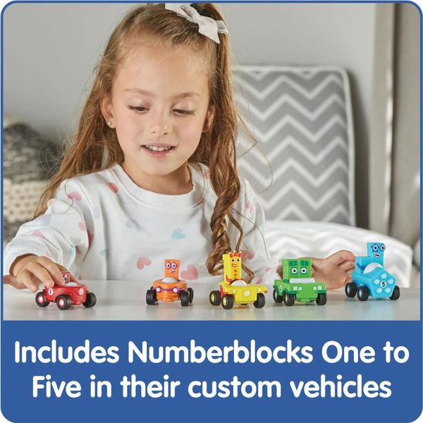 hand2mind Numberblocks Mini Vehicles Set of 5 | KidzInc Australia 8