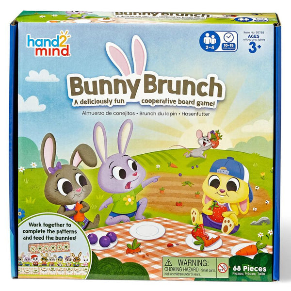 Hand2mind Bunny Brunch Cooperative Board Game | Math Skills for Kids | Kidzinc Australia