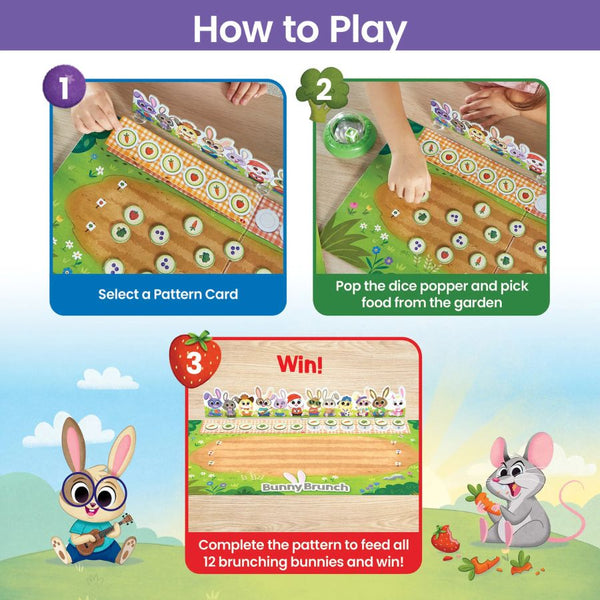 Hand2mind Bunny Brunch Cooperative Board Game | Math Skills for Kids | Kidzinc Australia 6