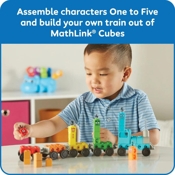 hand2mind MathLink Cubes Numberblocks Express Train Activity Set | KidzInc Australia 9