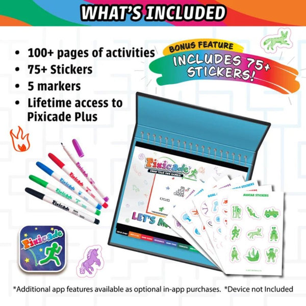Pixicade+ Draw Your Own Video Game Kit | STEAM Toy | KidzInc Australia 2