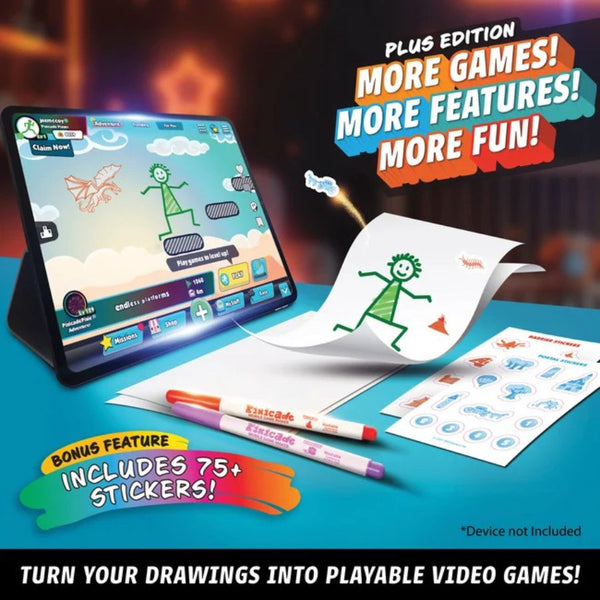 Pixicade+ Draw Your Own Video Game Kit | STEAM Toy | KidzInc Australia 3