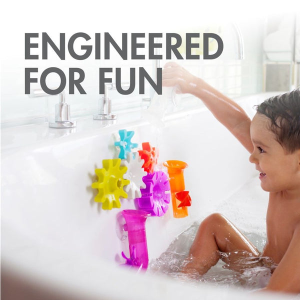 Boon Pipes, Tubes & Cogs Building Bath Toy Bundle | Toddler Bath Toys | KidzInc Australia 3