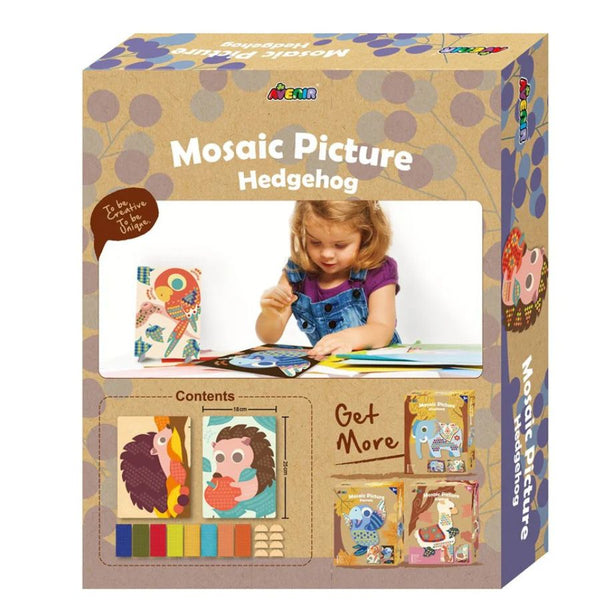 Avenir Mosaic Picture Hedgehog | KidzInc Australia 3