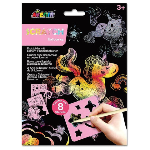 Avenir Scratch Unicorns | Craft Kits for Kids | KidzInc Australia