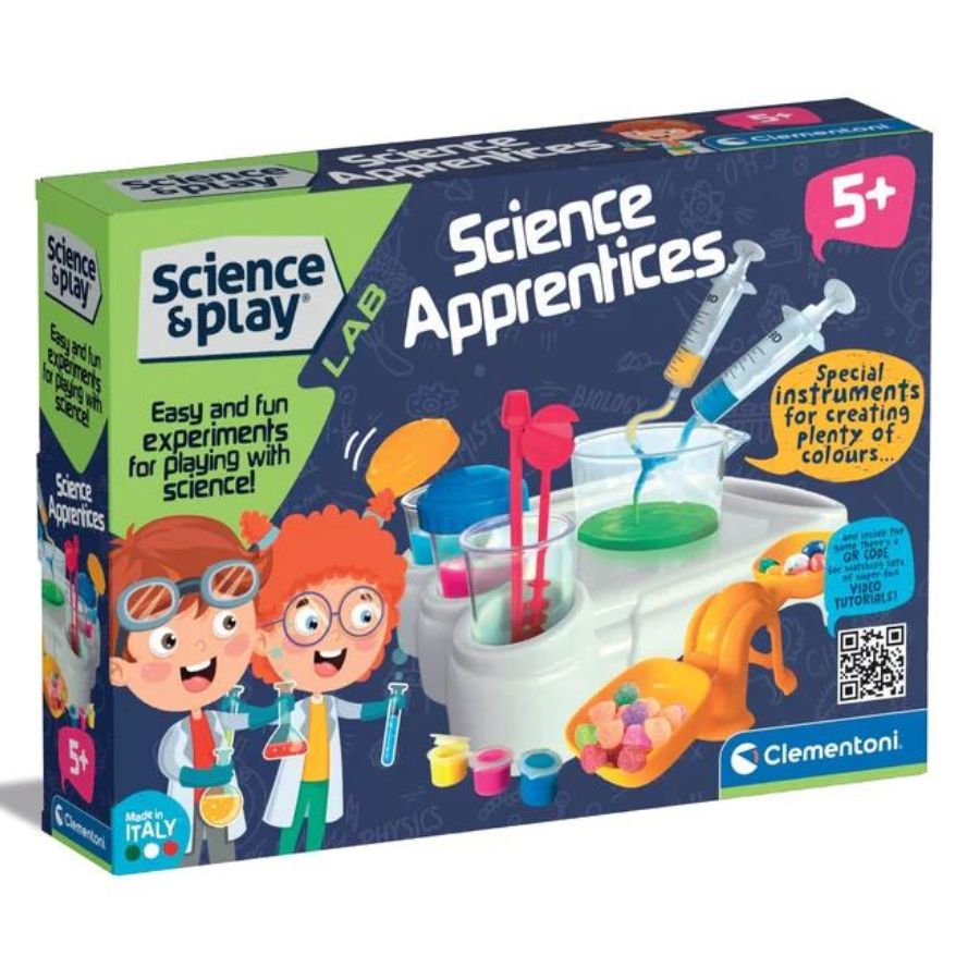 Clementoni - Science & Play Sience: Apprentices Lab Science Kit