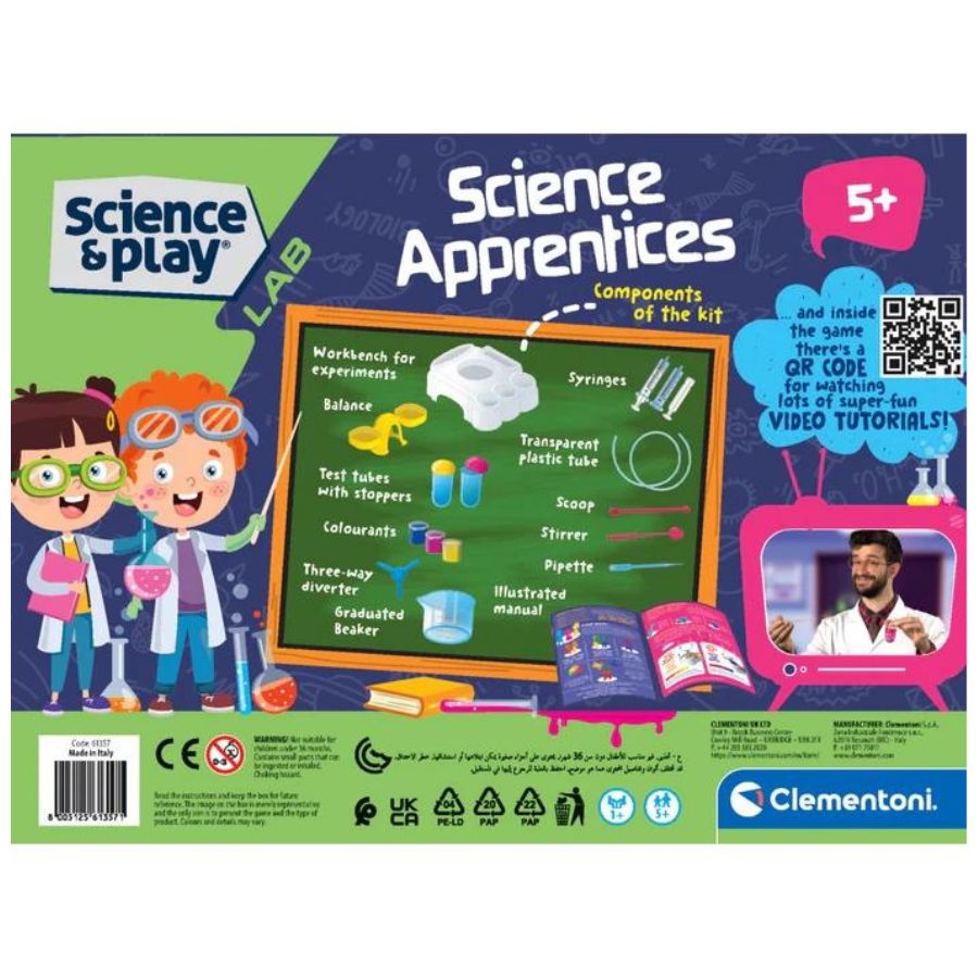 Clementoni Science & Play Sience Apprentices Lab | Science Kits | Kidzinc Australia 2