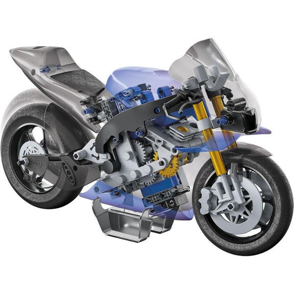 Clementoni Science & Play Build Mechanics Yamaha M1 VZR Motorbike | KidzInc Australia 4