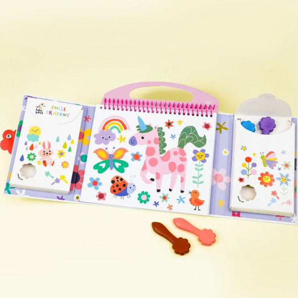Haku Yoka My First Colouring Kit Unicorn Friends | Ages 3 Years + | KidzInc Australia 3