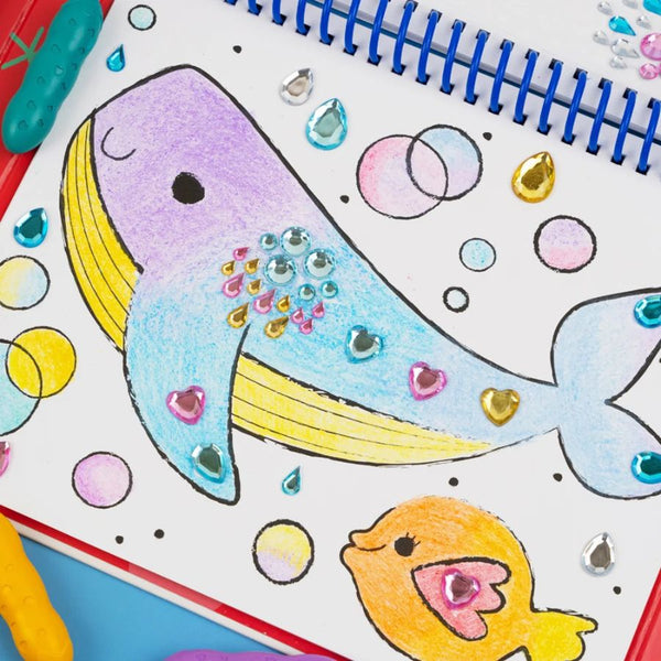 Haku Yoka My First Colouring Kit Sea Friends | Ages 3+ | KidzInc Australia 2