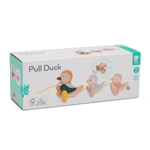 Classic World - Pull Along Duck | Fun Walking Toy for Toddlers | KidzInc Australia