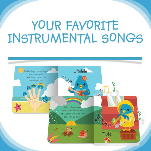 Ditty Bird Instrumental Children's Songs Board Book| KidzInc Australia 3