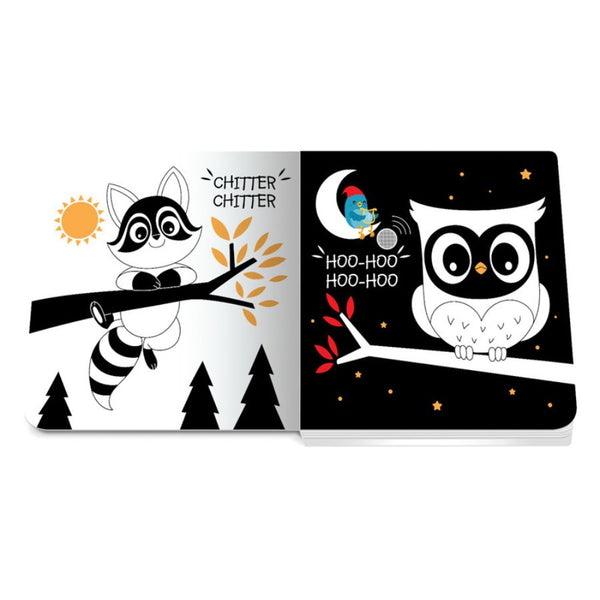 Ditty Bird Black & White Animals Board Book for Babies | KidzInc 2