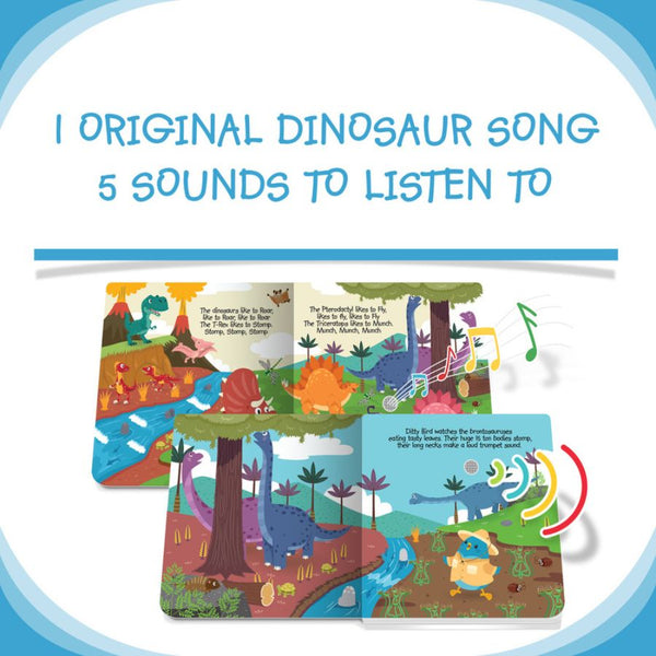 Ditty Bird Dinosaur Sounds Board Book | KidzInc Australia 5