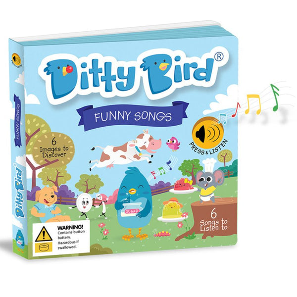 Ditty Bird Funny Songs Board Book | KidzInc Australia