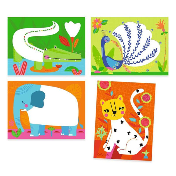 Djeco Its All About the Dots Painting Art Set for Toddlers | KidzInc Australia 4