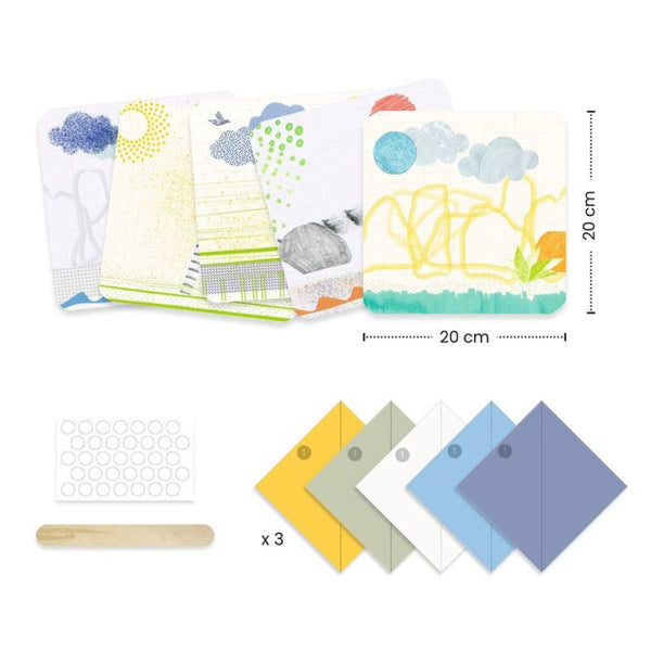 Djeco First Paper Foldings 1, 2, 3… Fold! Origami Set for Kids 4 to 7 Years | KidzInc Australia 4