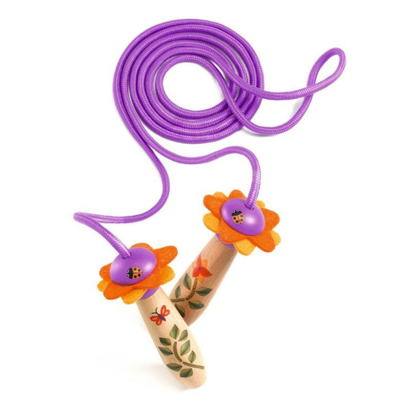 Djeco Florita Skipping Rope | Adjustable Kids Rope | 4 Years + | KidzInc Australia 2