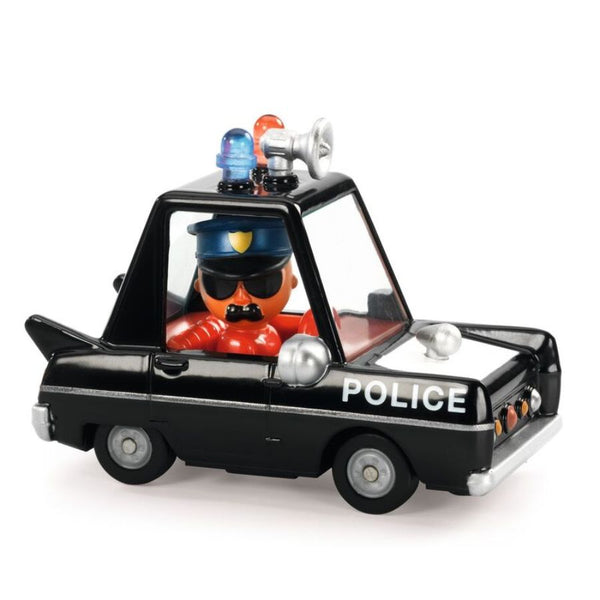 Djeco Crazy Motors Police Car | Imaginative Play for Kids | KidzInc Australia 2