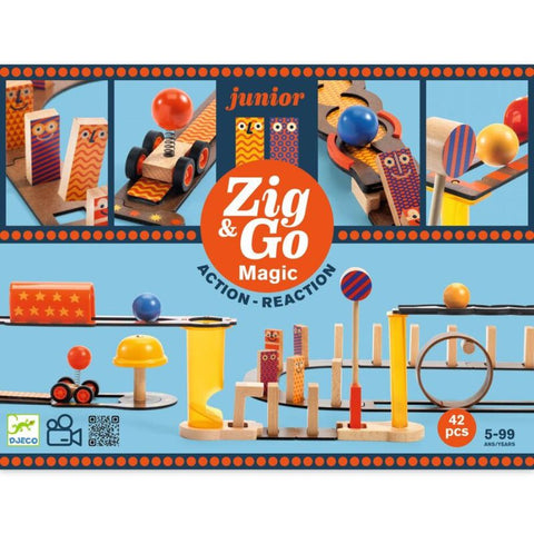 Djeco Zig & Go Junior 43 piece Magic Set | KidzInc Australia