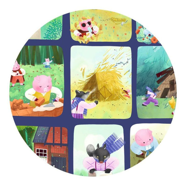 Djeco The Three Little Pigs 35-Piece Story Puzzle | KidzInc Australia 2