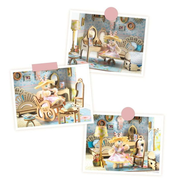 Djeco Alba Mi House – Miniature Model-Making Craft Kit | KidzInc Australia 6